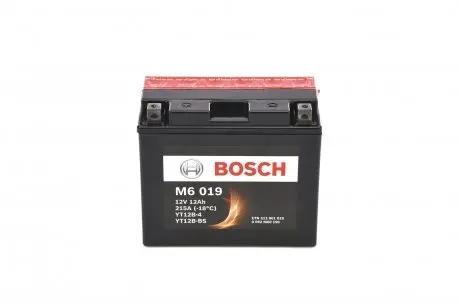 Аккумулятор для мото AGM 12V 12 А*ч 215А BOSCH 0092M60190 (фото 1)