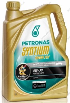 Масло моторное Syntium 5000 AV 5W-30 (5 л) PETRONAS 18135019