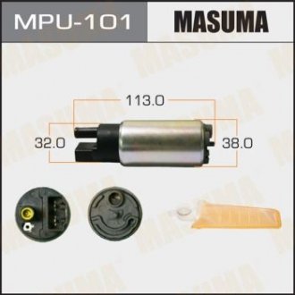 Бензонасос, с фильтром сеткой MPU-002. Toyota V=1300 - 3400 MASUMA MPU101
