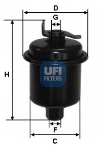 Паливний фільтр UFI 31.621.00