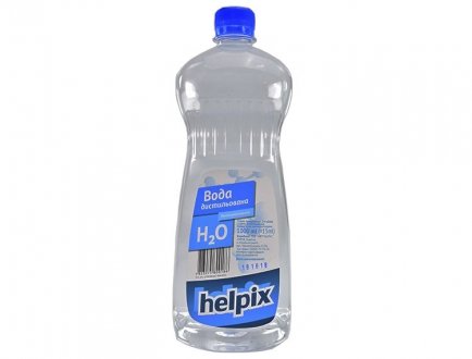 Дистильована вода 1 л HELPIX 4823075800186