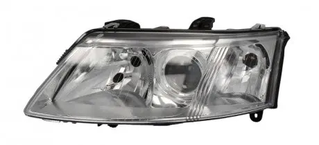 Фара левая H7/H7, автом. рег., с мотором, 02-05 [] DEPO 772-1111LMLD-EM