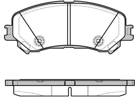 Тормозные колодки REMSA 1318.20