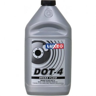 Гальмівна рідина DOT 4 0.8 л LUXE 651