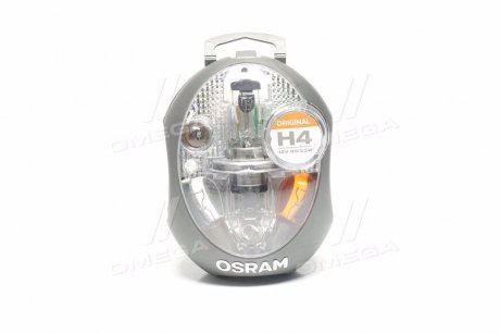 Лампа фарная (набор) H4 12V 60/55W P43t OSRAM CLKM H4 (фото 1)