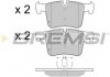 Колодки тормозные передние BMW 1/2/3/4/X3/X4 10- BREMSI BP3453 (фото 3)