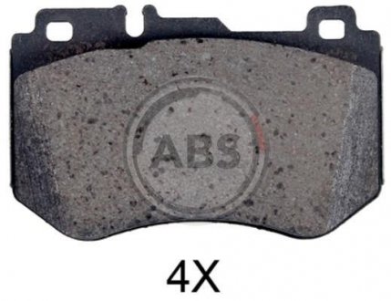 Тормозные колодки дисковые (1 к-т). A.B.S. 35065 (фото 1)