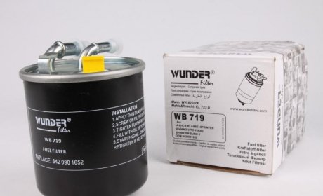 Фільтр паливний MB Sprinter 906/Vito (W639) 10- FILTER WB 719 WUNDER WB-719 (фото 1)