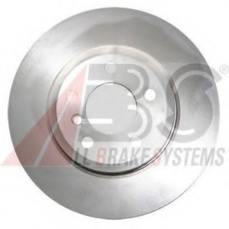 Тормозной диск перед. BMW X3 (E83) 03-11 (325x25). A.B.S. 17597 (фото 1)