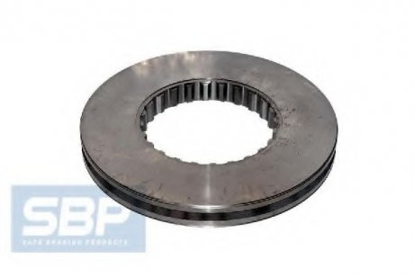 Тормозной диск SBP 02-VO007 (фото 1)