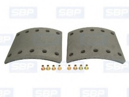 Тормозные накладки SBP 07-L19032-N20 (фото 1)