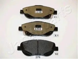Колодки тормозные дисковые TOYOTA перед. AVENSIS 2 JAPAN PARTS JAPANPARTS PA-276AF