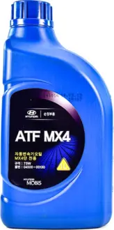Трансмісійна олива Hyundai ATF MX4 75W напівсинтетична 1 л MOBIS 04500-00130