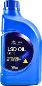Трансмісійна олива Hyundai LSD Oil GL-5 90W мінеральна 1 л MOBIS 02100-00110