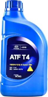 Трансмісійна олива Hyundai ATF T4 напівсинтетична 1 л MOBIS 04500-00170