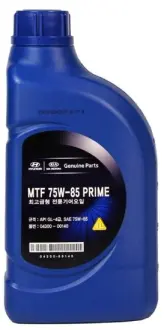 Олива трансмісійна Hyundai/Kia MTF PRIME 75W-85, 1л MOBIS 04300-00140