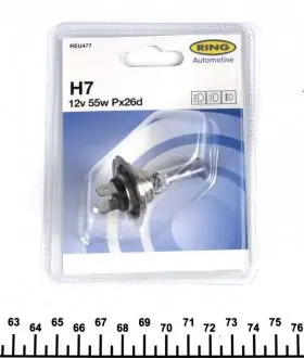 Автолампа H7 RING REU477
