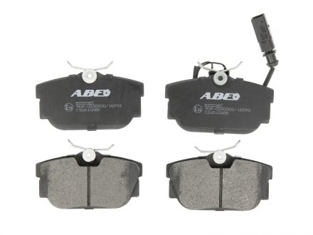 Комплект тормозних колодок, дисковий тормоз ABE C2W010ABE