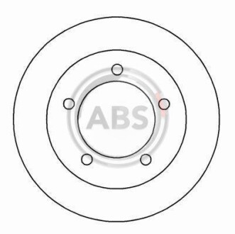 Диск тормозной A.B.S. A.B.S. 15026