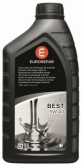 Олива моторна BEST 5W-40 1л EUROREPAR 1635764080