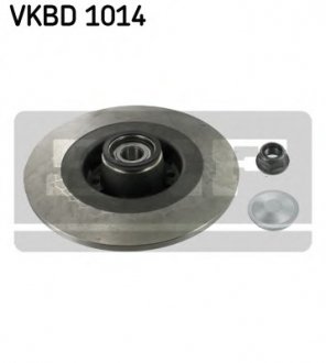 Тормозной диск с подшипником SKF VKBD 1014
