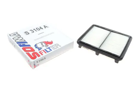 Фільтр повітряний DAEWOO/CHEWROLET "1,0 "03>> SOFIMA S3104A