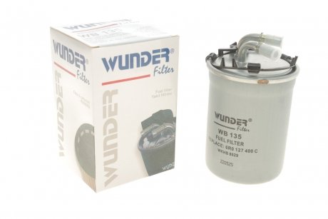 Фільтр паливний Skoda/VW 1.2TDI 09- FILTER WB 135 WUNDER WB-135