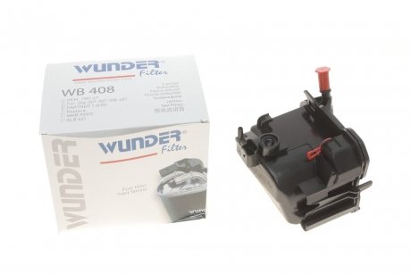 Фільтр паливний Fiat Scudo 1.6 D Multijet 07- FILTER WB 408 WUNDER WB-408 (фото 1)