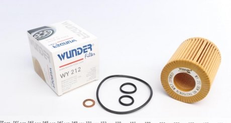 Фільтр масляний BMW 3 (E46/E90) /5 (E60) 1.6/2.0/1.8/2.0 FILTER WY 212 WUNDER WY-212