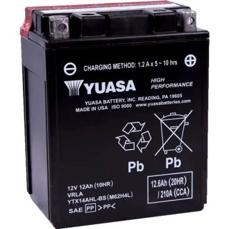 Акумулятор 6 CT-12,6-R High Performance YUASA YTX14AHL-BS