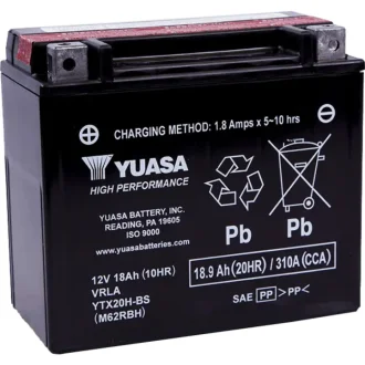 Аккумулятор 6 CT-18,9-L High Performance YUASA YTX20H-BS