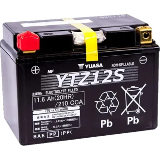 Мото Аккумулятор 6 CT-11,6-L High Performance YUASA YTZ12S