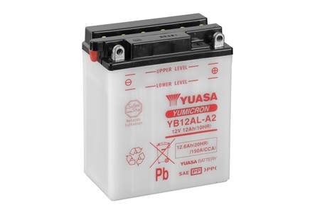 МОТО 12V 12,6Ah YuMicron Battery (сугозаряджень)) YUASA YB12AL-A2