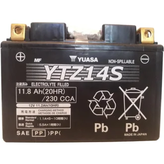 Акумулятор 6 CT-11,8-L YUASA YTZ14S