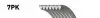 (8542-20291) Ремінь (поліклиновий) MICRO-V XF ES GATES 7PK1753ES (фото 1)