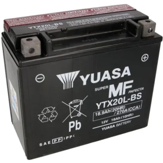 Мото Аккумулятор 6 CT-18,9-R Super MF Pafecta YUASA YTX20L-BS