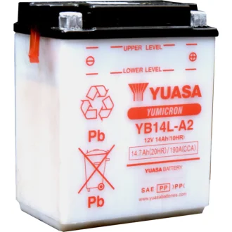 Мото Аккумулятор 6 CT-14,7-R YuMicron YUASA YB14L-A2
