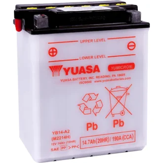 Акумулятор 6 CT-14,7-L YuMicron YUASA YB14-A2
