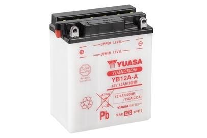 МОТО 12V 12,6Ah YuMicron Battery (сугозаряджень)) YUASA YB12A-A (фото 1)