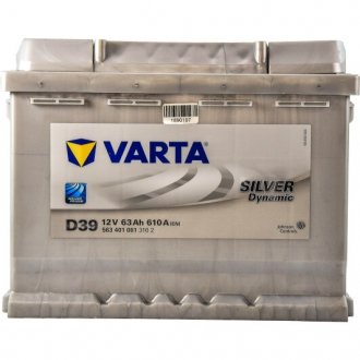 Акумулятор 6 CT-63-L Silver Dynamic VARTA 563 401 061