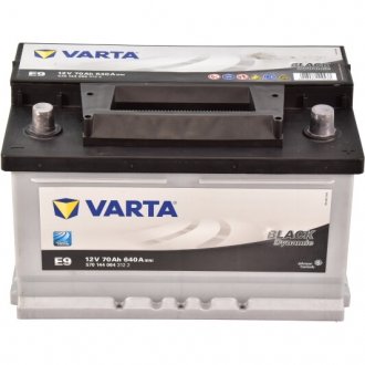 Акумулятор 6 CT-70-R Black Dynamic VARTA 570 144 064 (фото 1)
