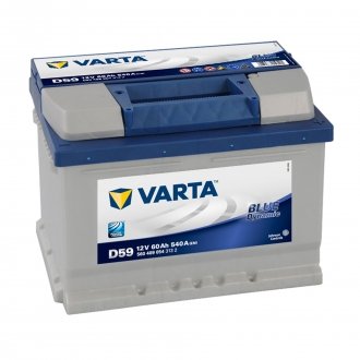 Акумулятор 6 CT-60-R Blue Dynamic VARTA 560 409 054 (фото 1)