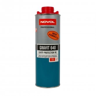 GRAVIT 640 Засіб для захисту закритих профілів кузова 1,0л x12 NOVOL 37701 (фото 1)