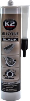 Герметик чорний 300 г K2 B200