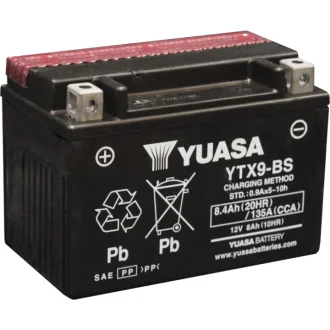 Мото Аккумулятор 6 CT-8-L YUASA YTX9-BS