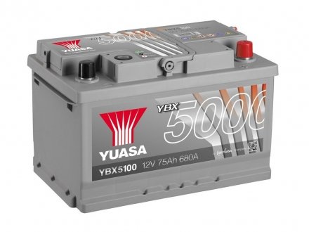 Акумулятор 6 CT-75-R YUASA YBX5100 (фото 1)