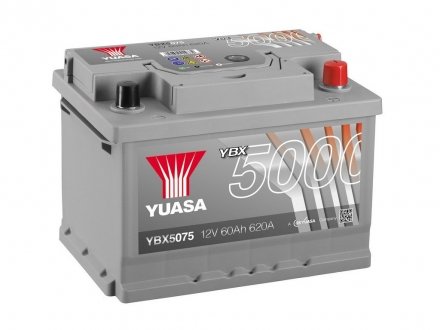 Акумулятор 6 CT-60-R YUASA YBX5075 (фото 1)