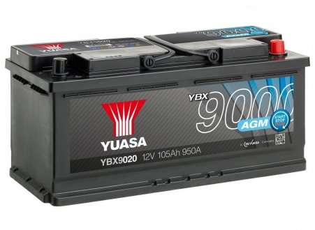 Акумулятор 6 CT-105-R YUASA YBX9020 (фото 1)
