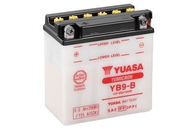 МОТО 12V 9,5Ah YuMicron Battery (сухозаряжений) YUASA YB9-B