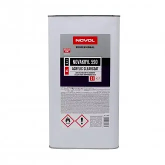 Безбарвний акриловий лак Novakryl 590 2+1 5,0л x4 NOVOL 38093